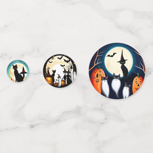 Spooky Fun Halloween Table Confetti (Achterkanten)