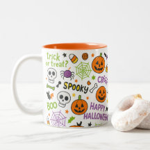 Spooky & Fun Pumpkin - Kleurrijk Halloween Patroon