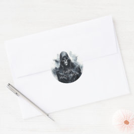 Spooky Fun Spectre Ronde Sticker