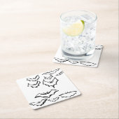 Spooky Fun voor uw tafel Kartonnen Onderzetters (Insitu)