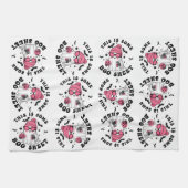 Spooky Funny Halloween Decor Ghost Theedoek (Horizontaal)