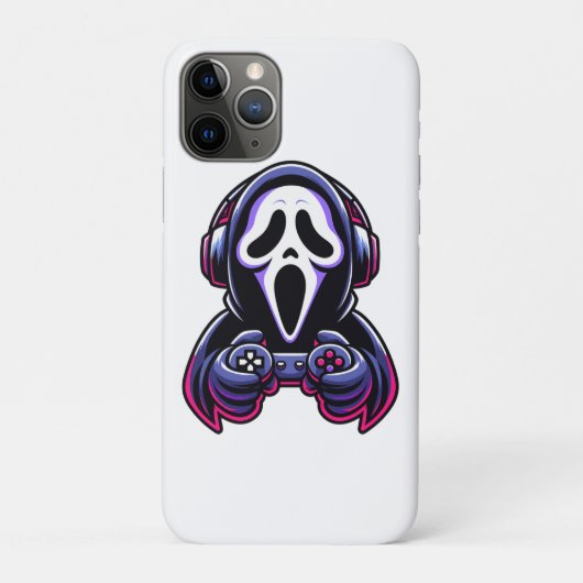 Spooky Gaming – Halloween Gamer Ghost Controller D Case-Mate iPhone Case (Achterkant)
