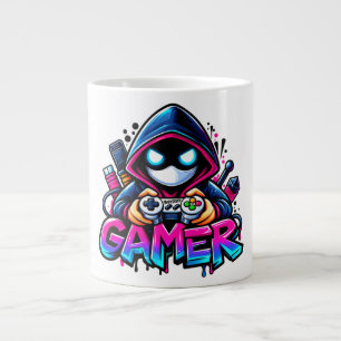 Spooky Gaming – Halloween Gamer Ghost Controller D Grote Koffiekop