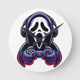 Spooky Gaming – Halloween Gamer Ghost Controller  Ronde Klok