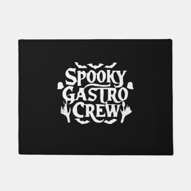 Spooky Gastro Crew Gastro Nurse Halloween Classic Deurmat (Voorkant)