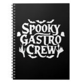 Spooky Gastro Crew Gastro Nurse Halloween Classic Notitieboek (Voorkant)