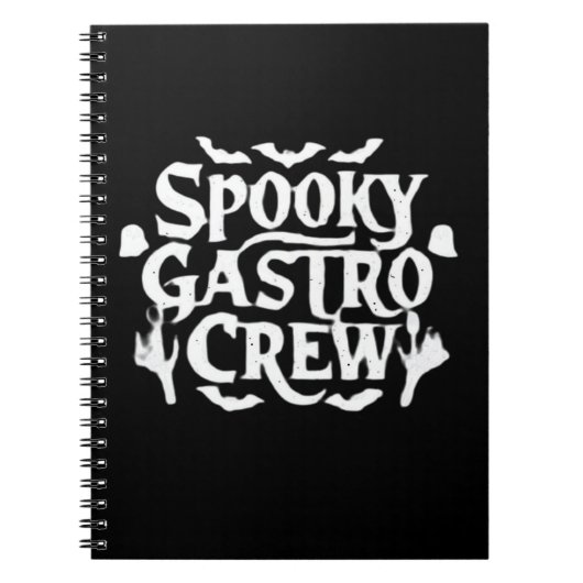 Spooky Gastro Crew Gastro Nurse Halloween Classic  Notitieboek (Voorkant)