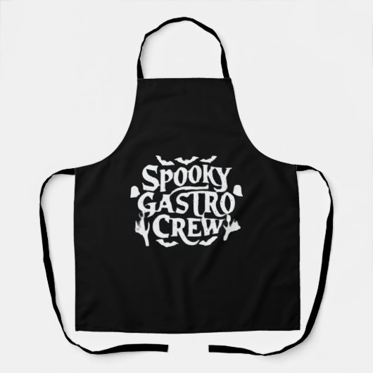 Spooky Gastro Crew Gastro Nurse Halloween Classic Schort (Voorkant)