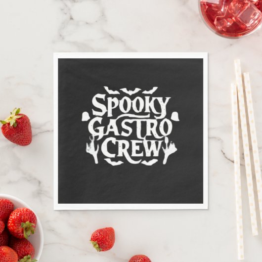 Spooky Gastro Crew Gastro Nurse Halloween Classic Servet (Insitu)