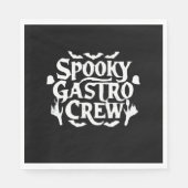 Spooky Gastro Crew Gastro Nurse Halloween Classic Servet (Voorkant)