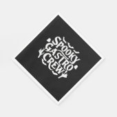 Spooky Gastro Crew Gastro Nurse Halloween Classic Servet (Hoek)