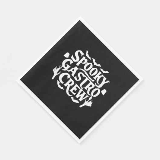 Spooky Gastro Crew Gastro Nurse Halloween Classic Servet (Hoek)