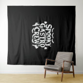 Spooky Gastro Crew Gastro Nurse Halloween Classic Wandkleed (In Situ (horizontaal))