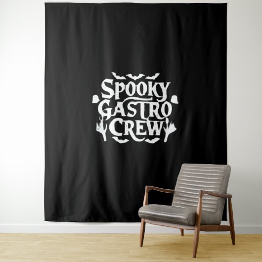 Spooky Gastro Crew Gastro Nurse Halloween Classic Wandkleed (In situ)