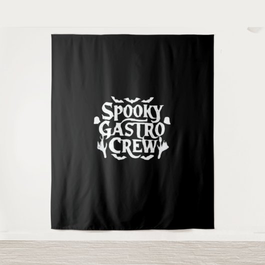 Spooky Gastro Crew Gastro Nurse Halloween Classic Wandkleed (Voorkant)