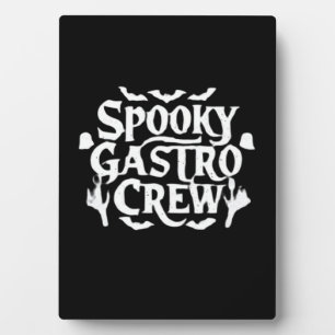 Spooky Gastro Crew Gastro Verpleegster Halloween K Fotoplaat