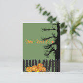 Spooky gateway briefkaart (Staand voorkant)