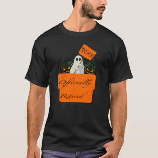 Spooky gepensioneerd t-shirt