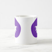 Spooky Ghost & Abstract Blob Shapes Halloween Gift Koffiemok (Center)