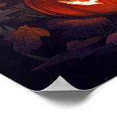 Spooky Ghost Art Poster (Hoek)