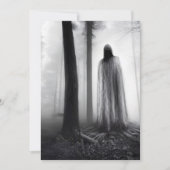 Spooky Ghost Bedankkaart (Voorkant)