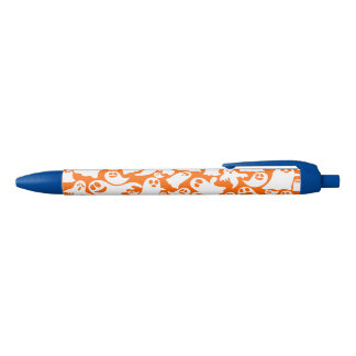 Spooky Ghost Blue Balpen Blauwe Inkt Pen