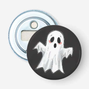 Spooky Ghost Button Flesopener