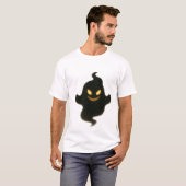 Spooky Ghost Cartoon T-shirt – Schattige & griezel (Voorkant volledig)