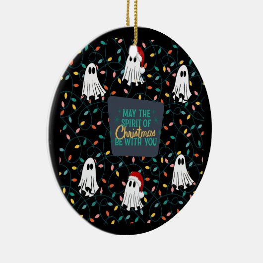 Spooky Ghost Christmas Ornament (Rechts)
