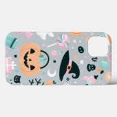 Spooky Ghost Cowboy Schattige Halloween Boo Wester Case-Mate iPhone Case (Achterkant (horizontaal))