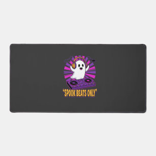 Spooky Ghost DJ Halloween Beats Ontwerp_1 Bureaumat