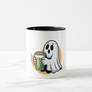 Spooky Ghost Drink Matcha Halloween Mok