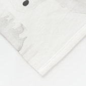 Spooky Ghost Fleece Deken (Hoek)