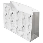 Spooky Ghost Groot Cadeauzakje (Achterkant Gekanteld)