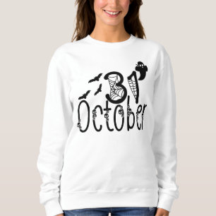 Spooky Ghost Halloween 31 oktober Trui