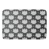 Spooky Ghost Halloween Badmat (Voorkant)