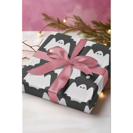 Spooky Ghost Halloween Cadeaupapier