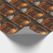 Spooky Ghost Halloween Collectie Cadeaupapier (Hoek)