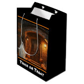 Spooky Ghost Halloween Collectie Medium Cadeauzakje (Achterkant Gekanteld)