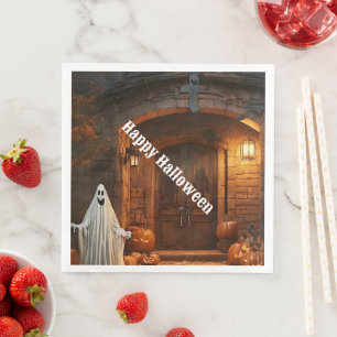 Spooky Ghost Halloween Collectie Servet