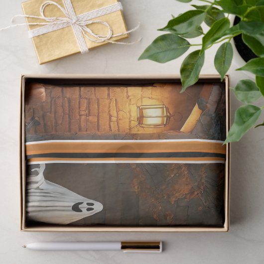 Spooky Ghost Halloween Collectie Tissuepapier (Geschenk)