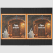 Spooky Ghost Halloween Collectie Tissuepapier (Voorkant)