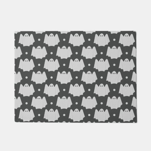 Spooky Ghost Halloween Deurmat (Voorkant)