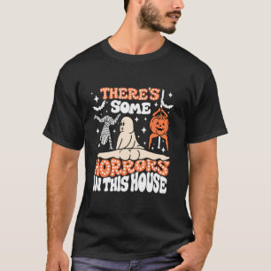 Spooky Ghost Halloween Er zijn een aantal verschri T-shirt