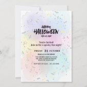 Spooky Ghost Halloween Kaart (Achterkant)