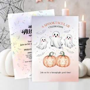 Spooky Ghost Halloween Kaart