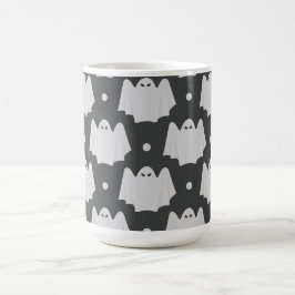 Spooky Ghost Halloween Koffiemok