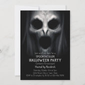 Spooky Ghost Halloween Kostuum Feest Kaart (Voorkant)