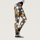 Spooky Ghost Halloween Leggings (Rechts)