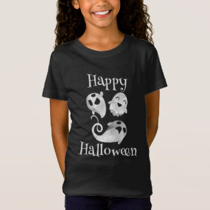 Spooky Ghost Halloween Meisjes T-shirt